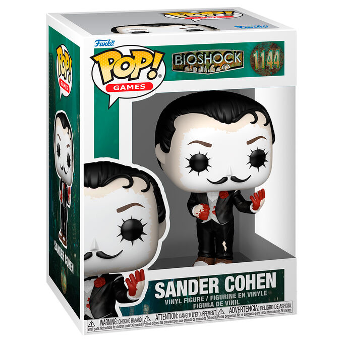 Bioshock Figura POP! Games Vinyl Sander Cohen 9 cm
