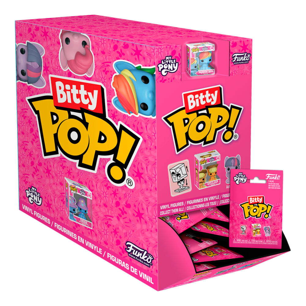 Mi pequeño pony Display de 32 Figuras Bitty POP! Single Vinyl PDQ 2,5 cm