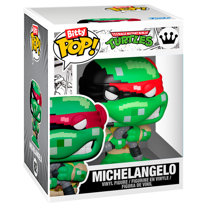 Tortugas Ninja Bitty POP! Arcade Claw Vinyl Figura