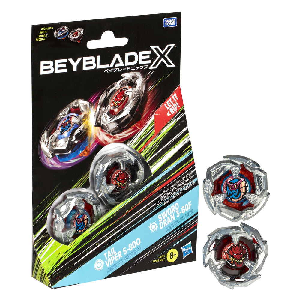 BEYBLADE X DUAL PACK ASSSORTMENT (12)