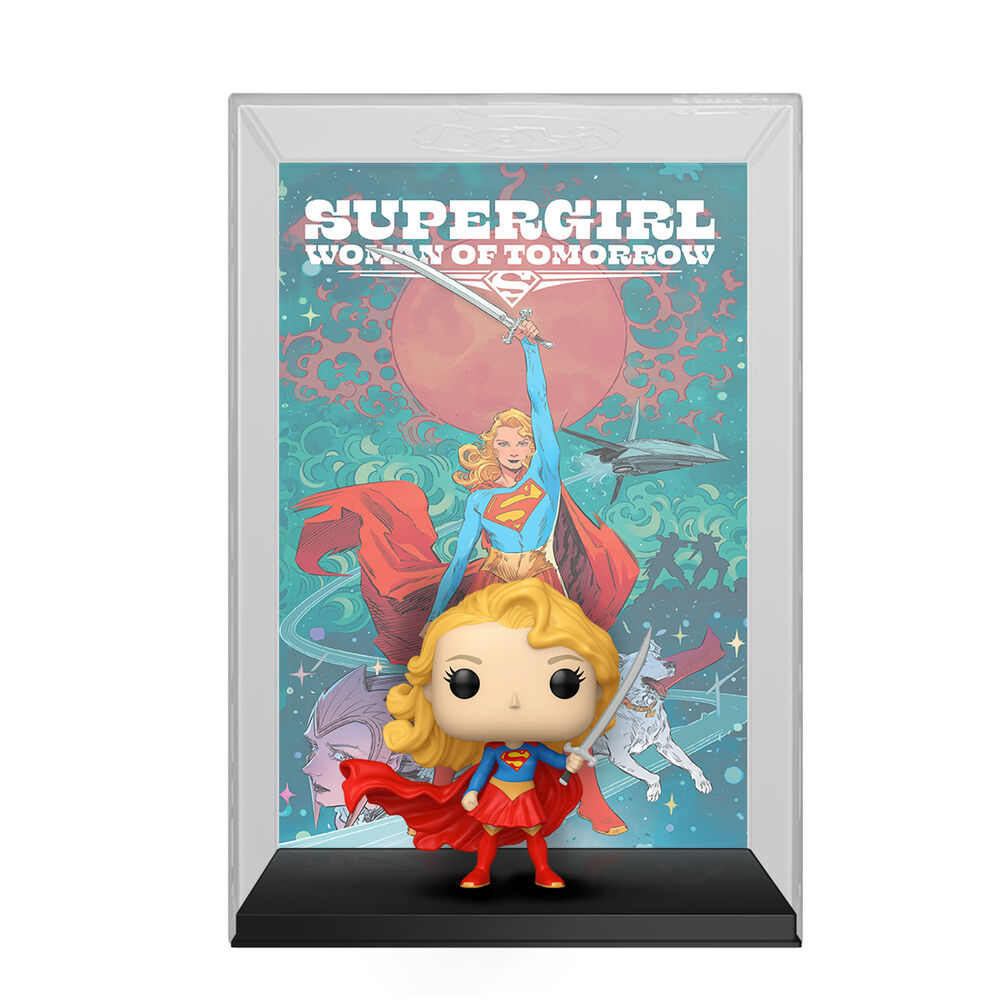 DC Comics POP! Comic Cover Vinyl Figura Supergirl 9 cm