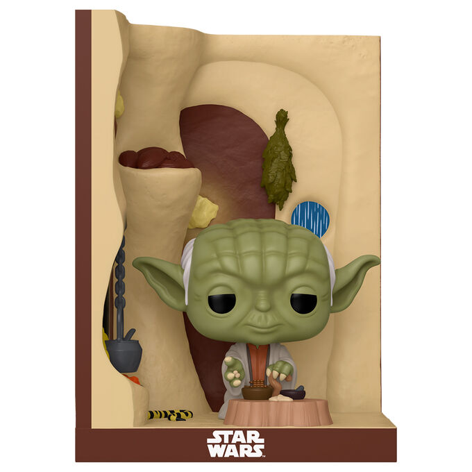 Figura POP Nooks Star Wars Yoda in His Hut Frikytopia