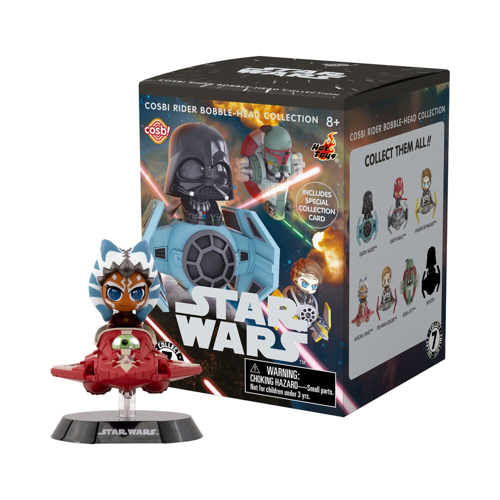 Star Wars Cabezón Cosbi Rider Bobble Hero 6 cm Cajas Sorpresa Expositor (6)