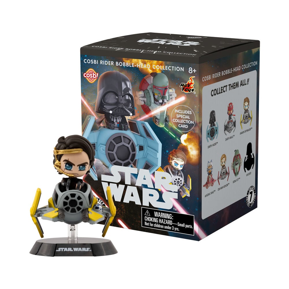 Star Wars Cabezón Cosbi Rider Bobble Hero 6 cm Cajas Sorpresa Expositor (6)