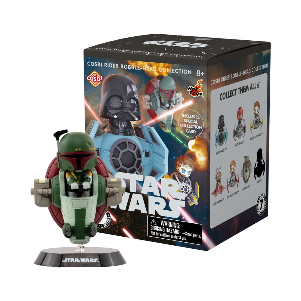 Star Wars Cabezón Cosbi Rider Bobble Hero 6 cm Cajas Sorpresa Expositor (6)