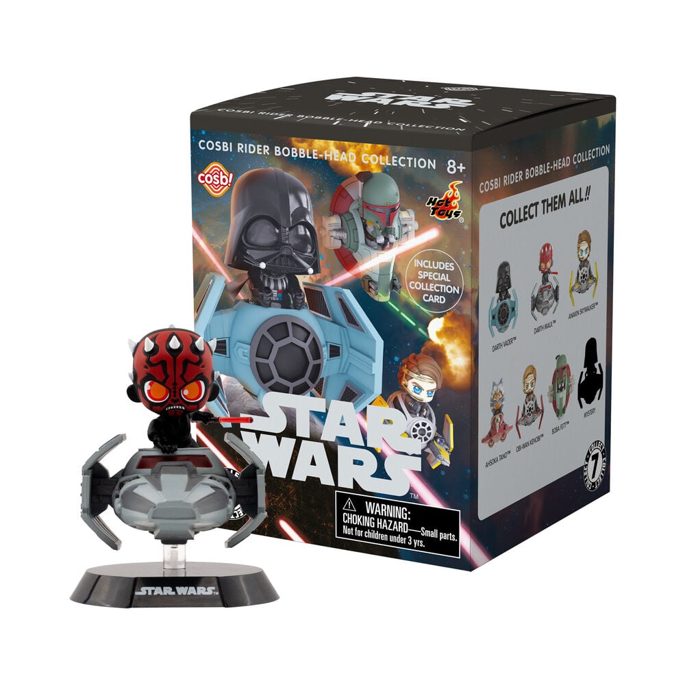 Star Wars Cabezón Cosbi Rider Bobble Hero 6 cm Cajas Sorpresa Expositor (6)