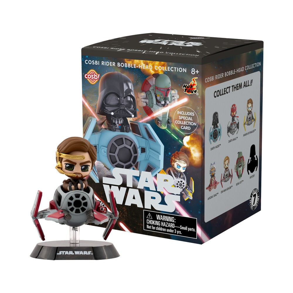 Star Wars Cabezón Cosbi Rider Bobble Hero 6 cm Cajas Sorpresa Expositor (6)