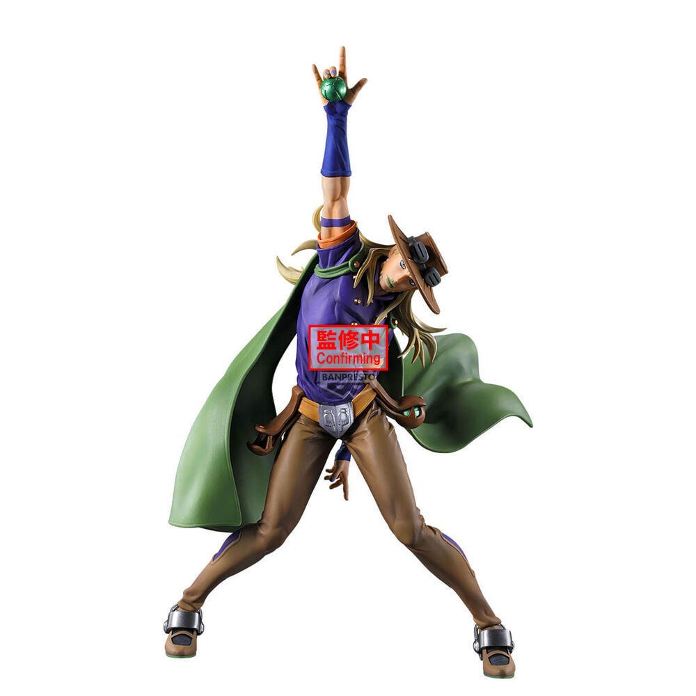 Figura Gyro Zeppeli Mometria Jojo's Bizarre Adventure Steel Ball Run 26cm Frikytopia