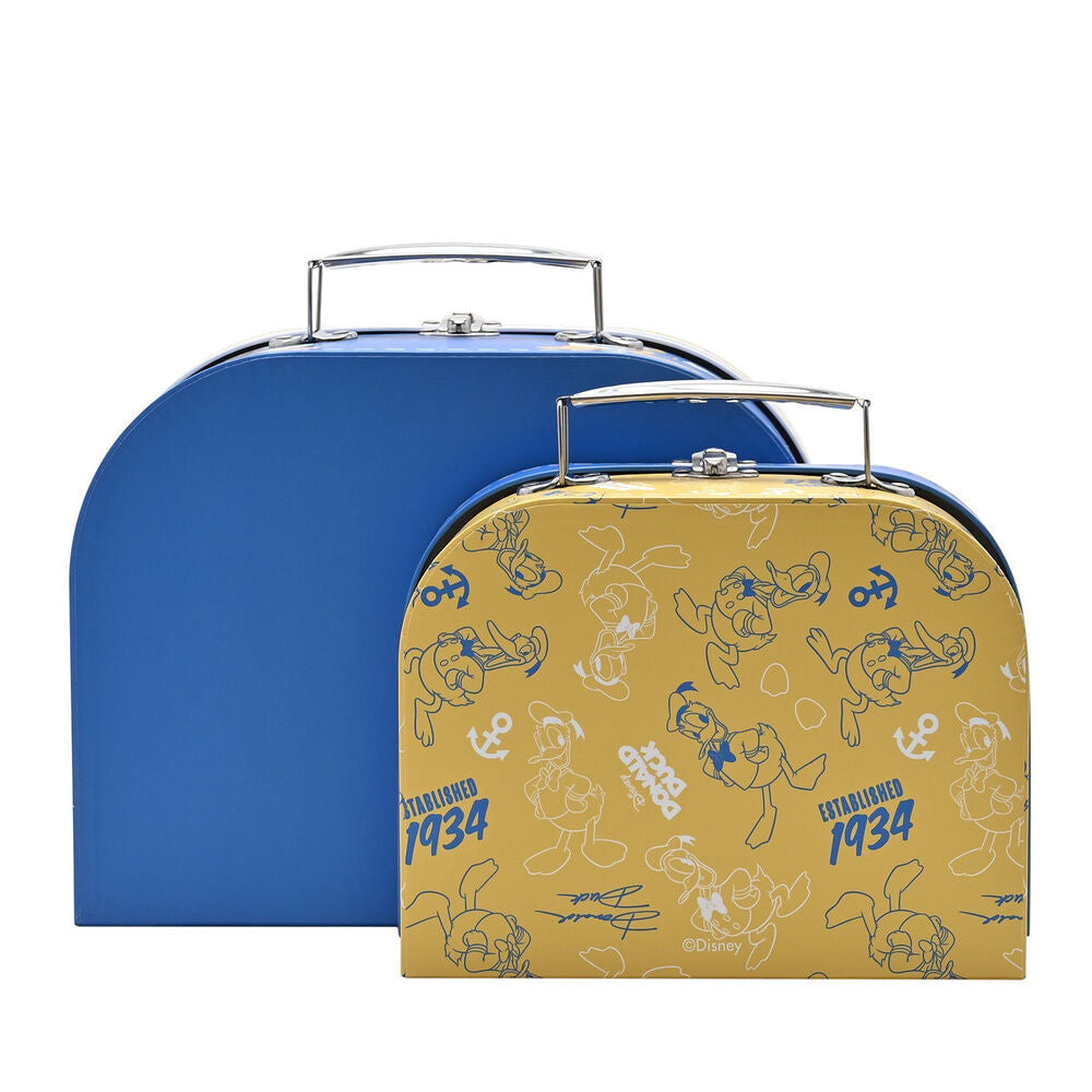 Set 2 cajas almacenamiento Donald Disney