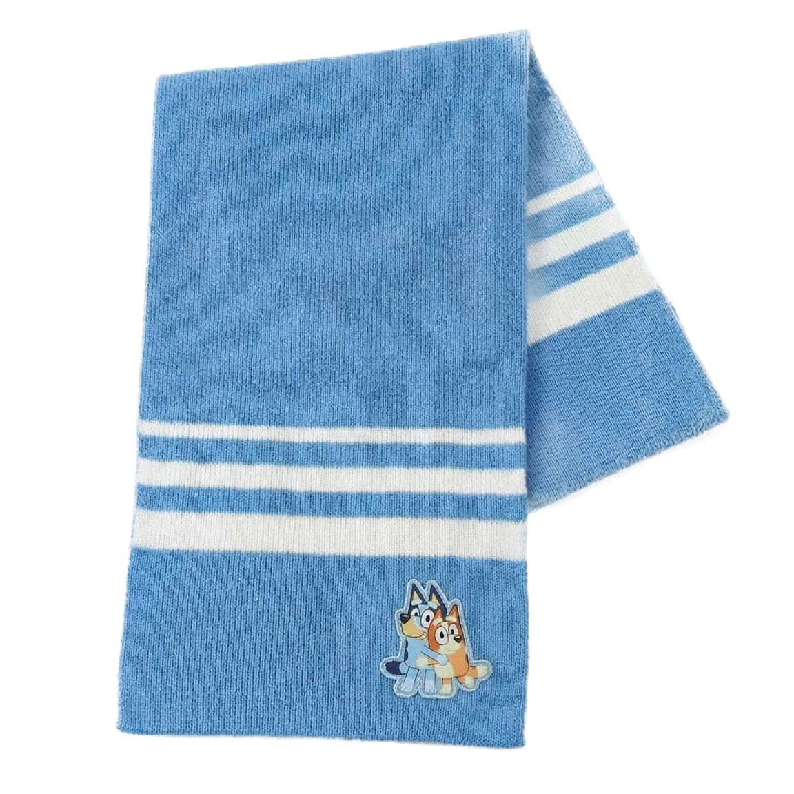 Conjunto gorro guantes bufanda cuello Bluey