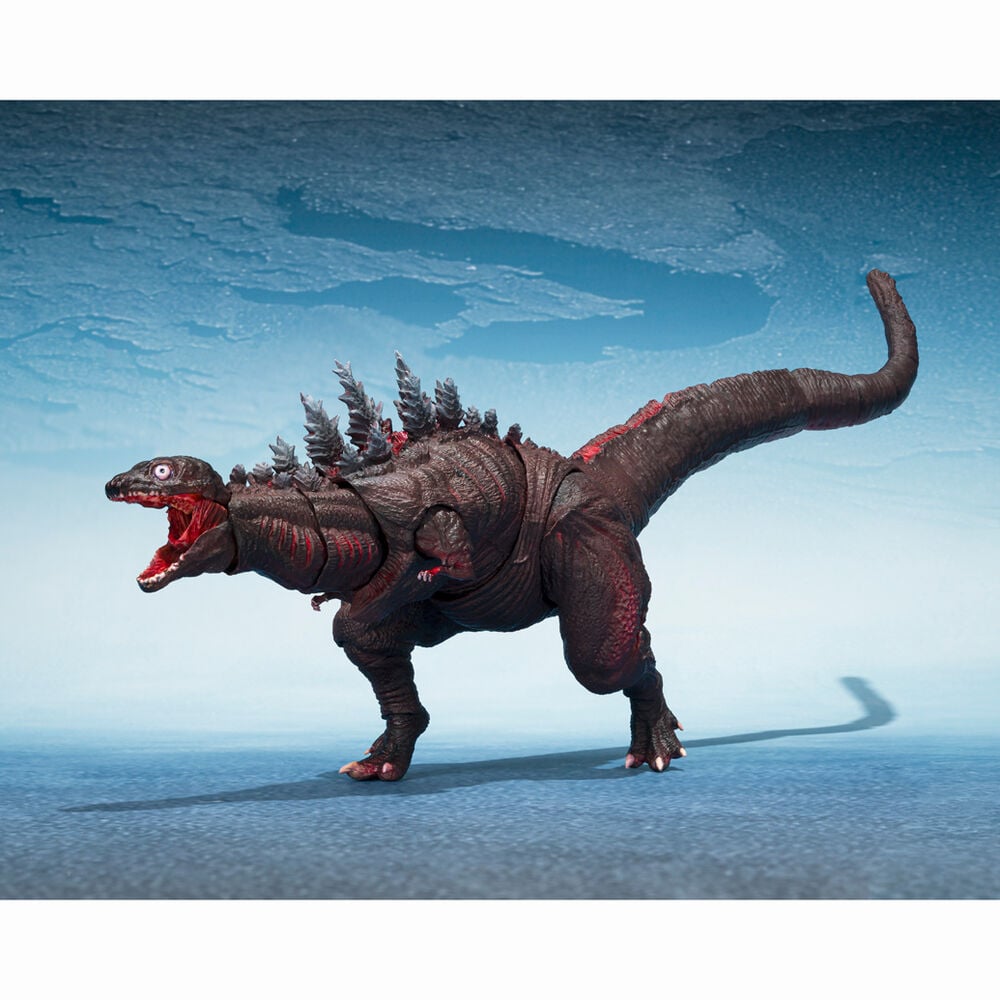 Set figuras S.H. MonsterArts The Second Form & Third Form & Giant Unidentified Creature Godzilla