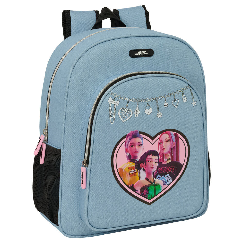 Mochila Huntrix Demon Hunters Kpop 38cm adaptable Frikytopia