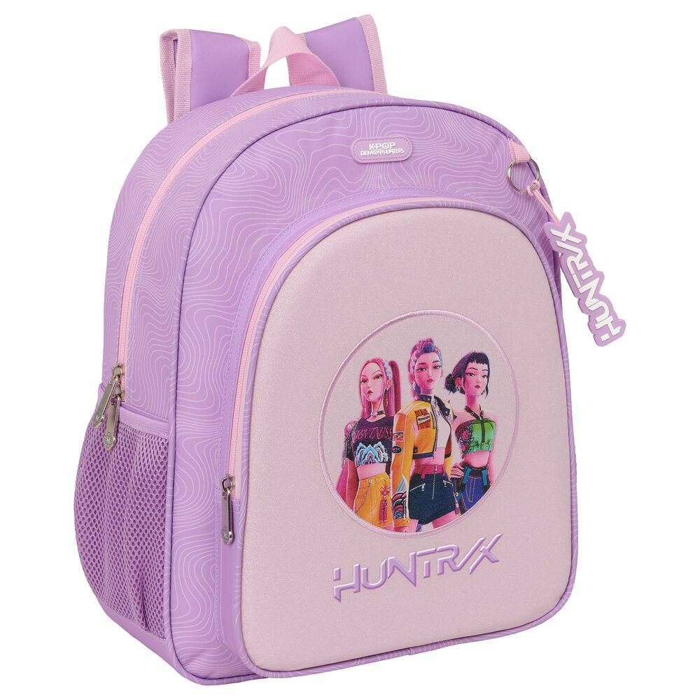 Mochila Iconic Kpop Demon Hunters 38cm adaptable Frikytopia