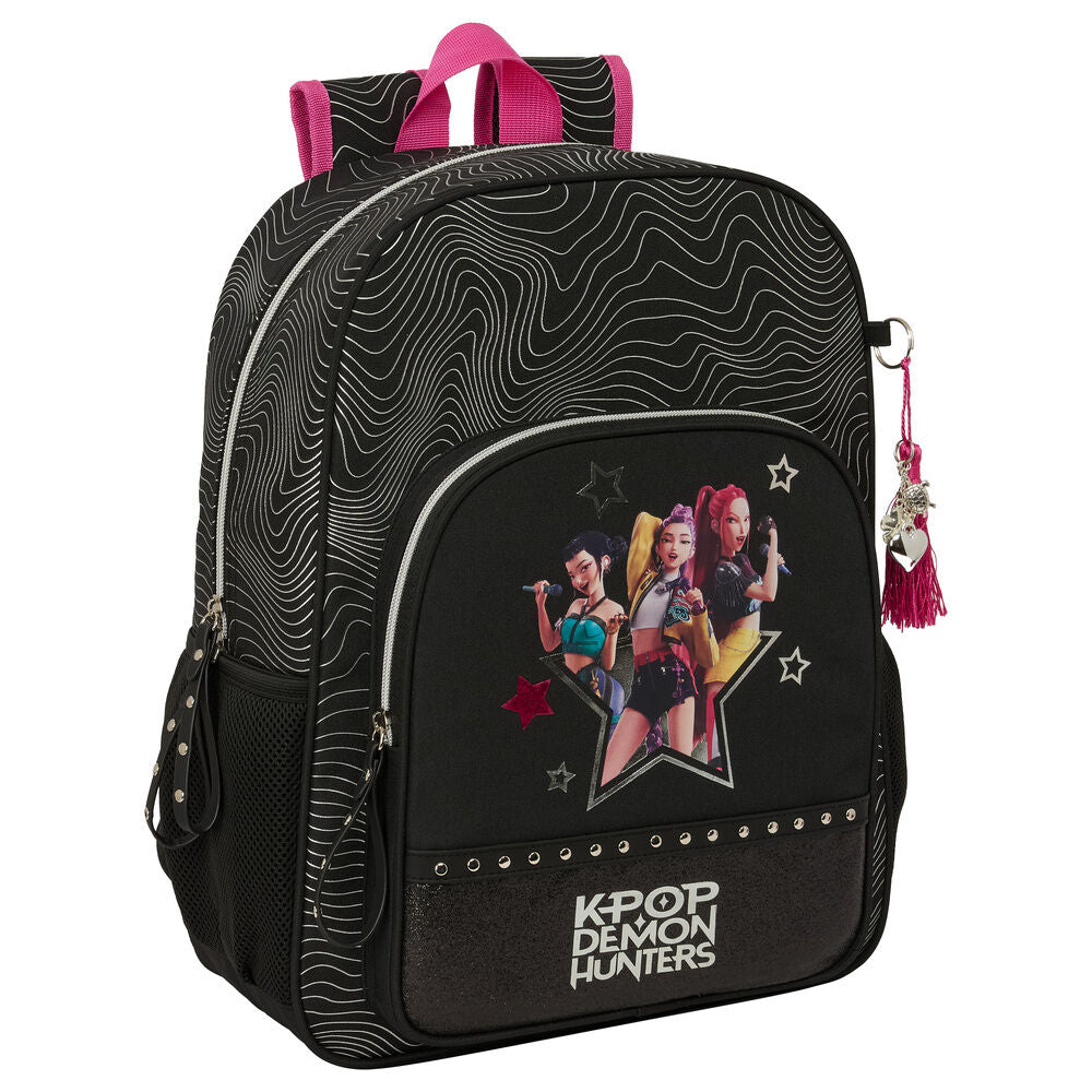 Mochila Energy Kpop Demon Hunters 42cm adaptable Frikytopia