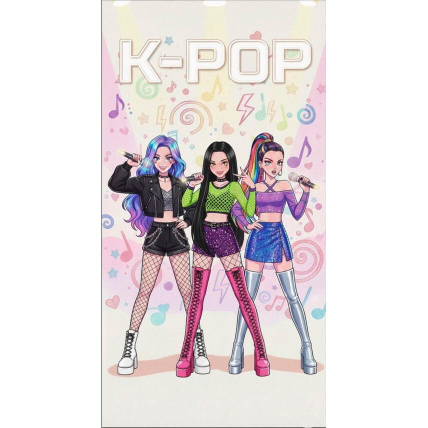 Toalla Kpop microfibra Frikytopia