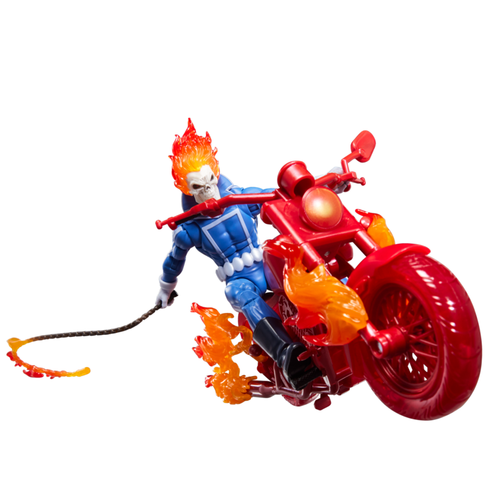 Ghost Rider Marvel Legends Figura Johnny Blaze with Motorcycle 15 cm