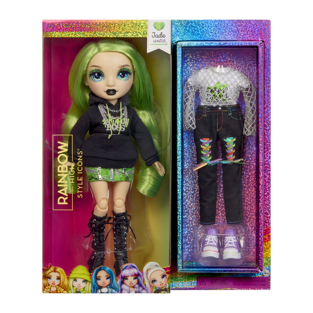 Boneca Jade Style Icons Fashion Dolls Rainbow High Frikytopia