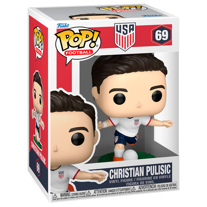 EFL POP! Football Vinyl Figura USA- Christian Pulisic 9 cm