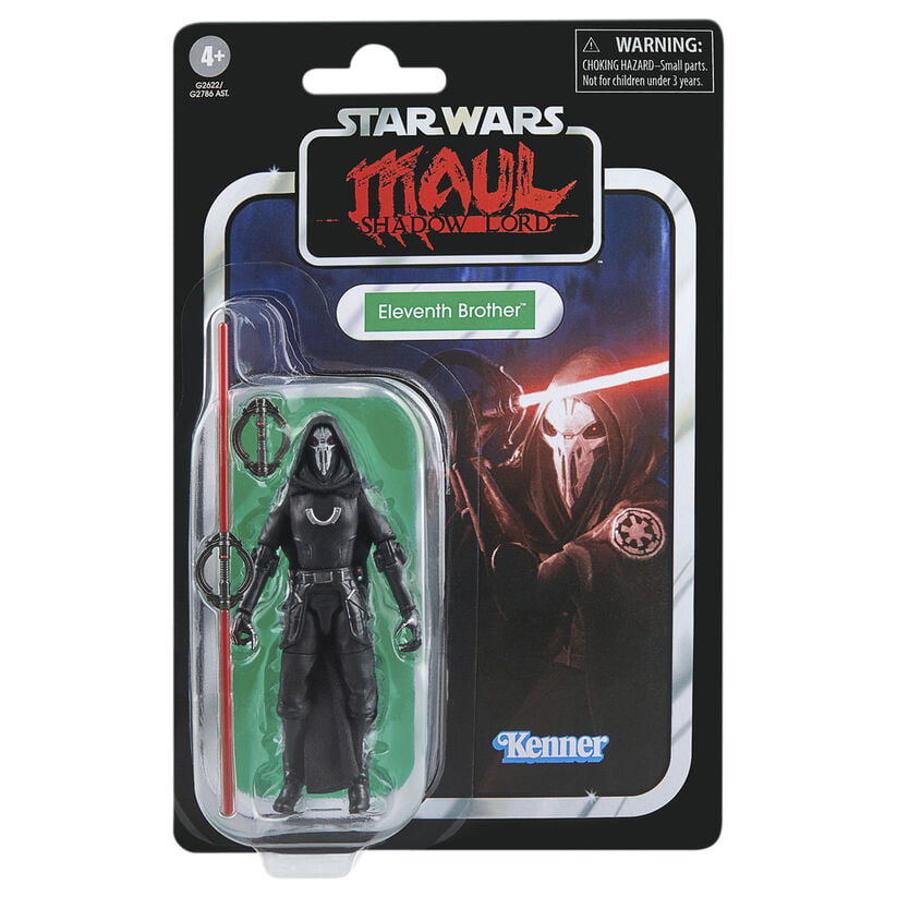 Figura hasbro star wars maul shadow lord eleventh brother