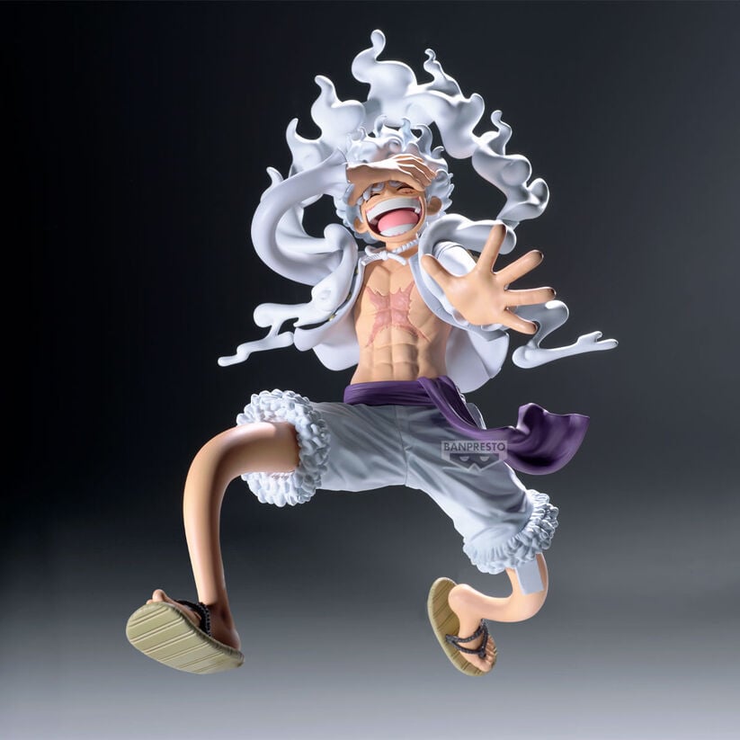 Figura Monkey D Luffy Gear 5 Grandista One Piece 27 cm
