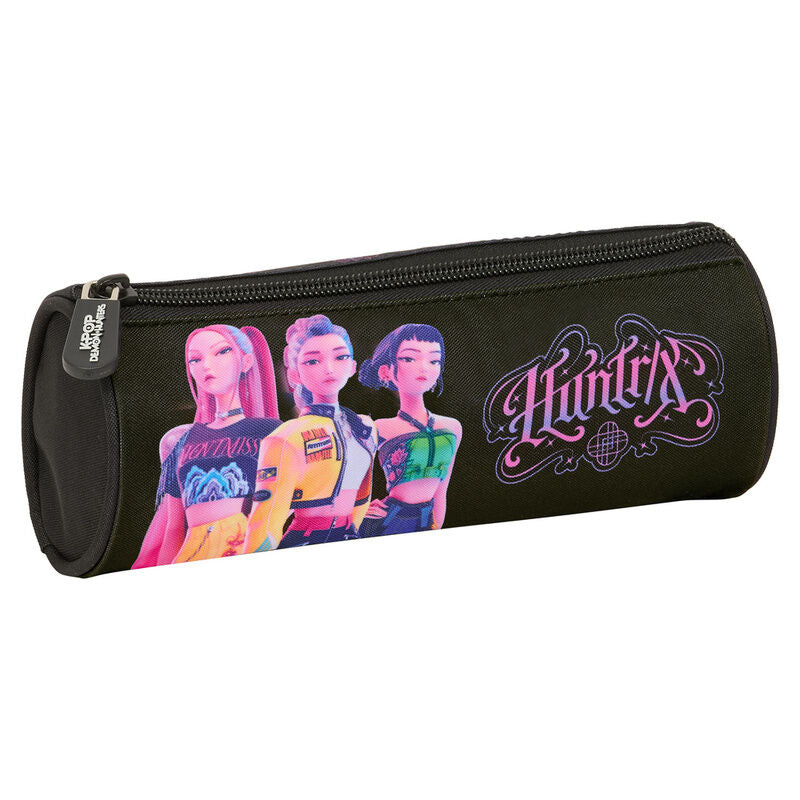 Portatodo redondo Negra Kpop Demon Hunters Frikytopia