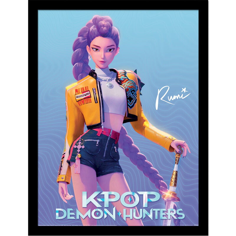 Cuadro KPop Rumi Demon Hunters Frikytopia