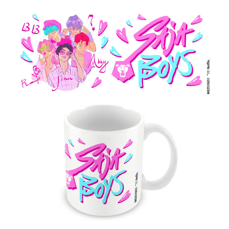 Las guerreras K-pop Taza Saja Boys