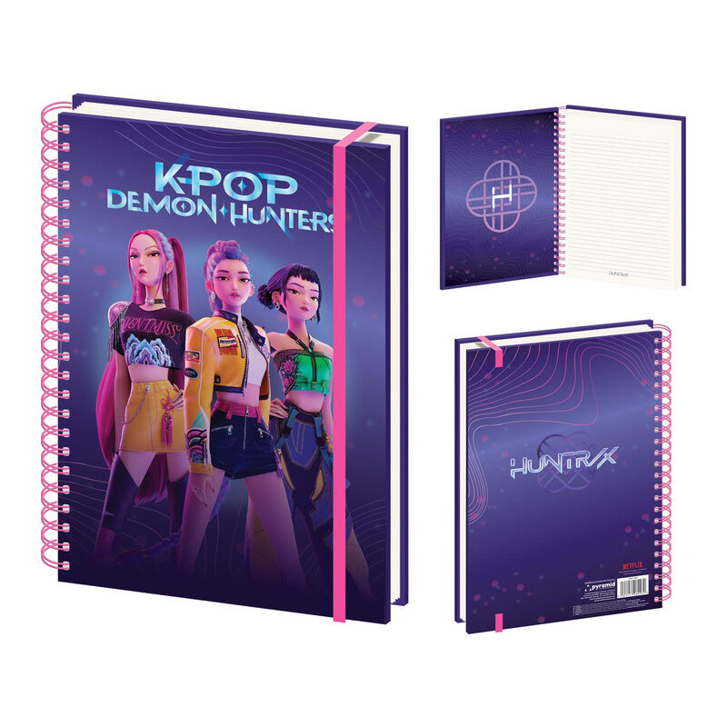 K-POP DEMON HUNTERS HUNTRIX WIRO Libreta