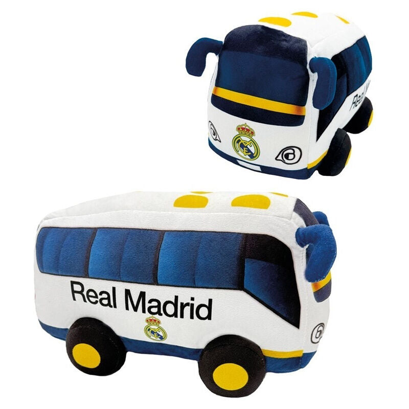 Peluche Autobus Real Madrid 20cm Frikytopia