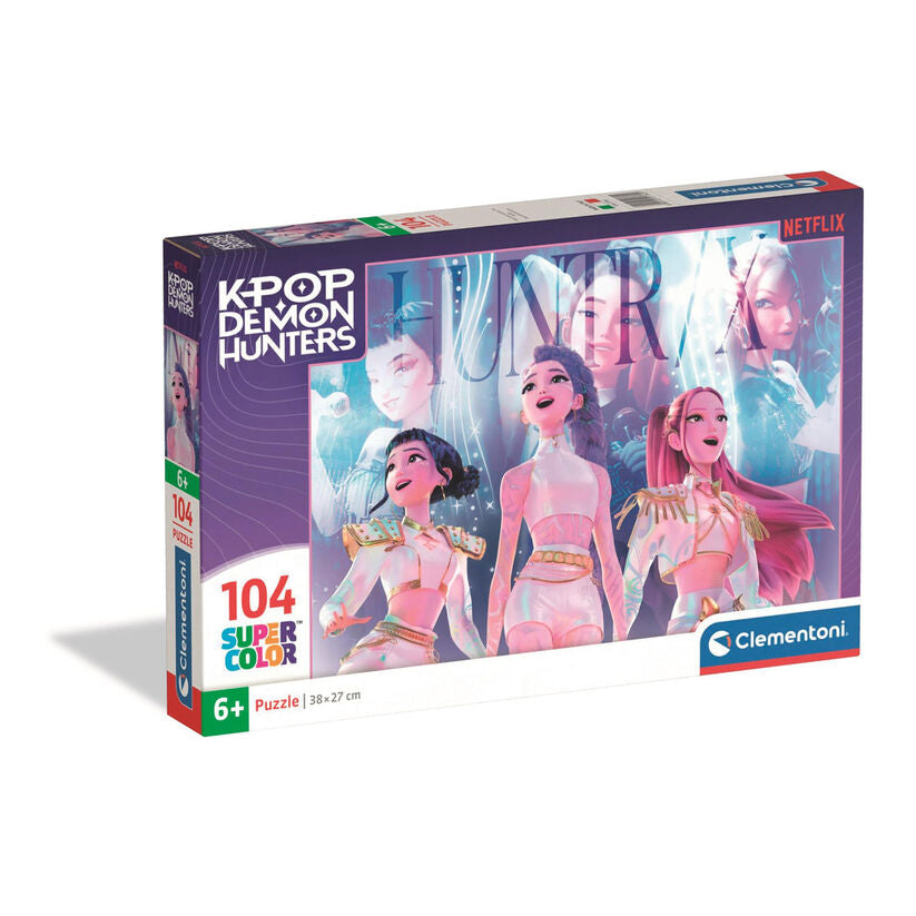 Puzzle Kpop Demon Hunters 104pzs Frikytopia