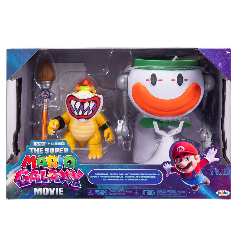Figura Capsula Payaso de Bowser Jr. Super Mario Galaxy Movie Super Mario Bros Frikytopia