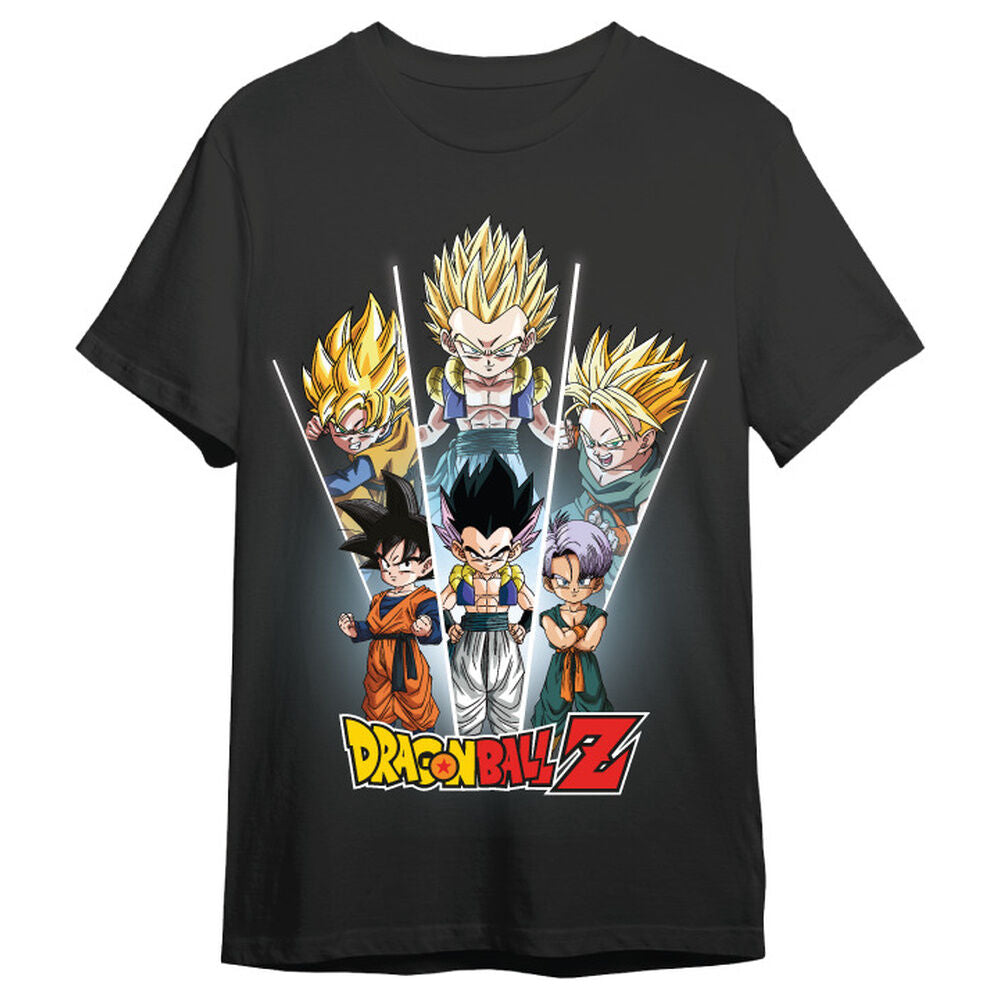 Dragon Ball Camiseta Gotrunks Negro Talla XL