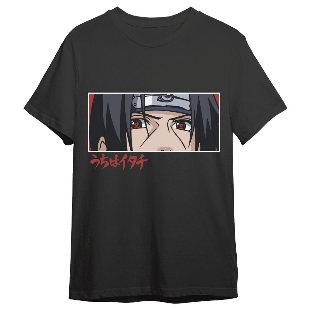 Camiseta Itachi Eyes Naruto Shippuden adulto Frikytopia
