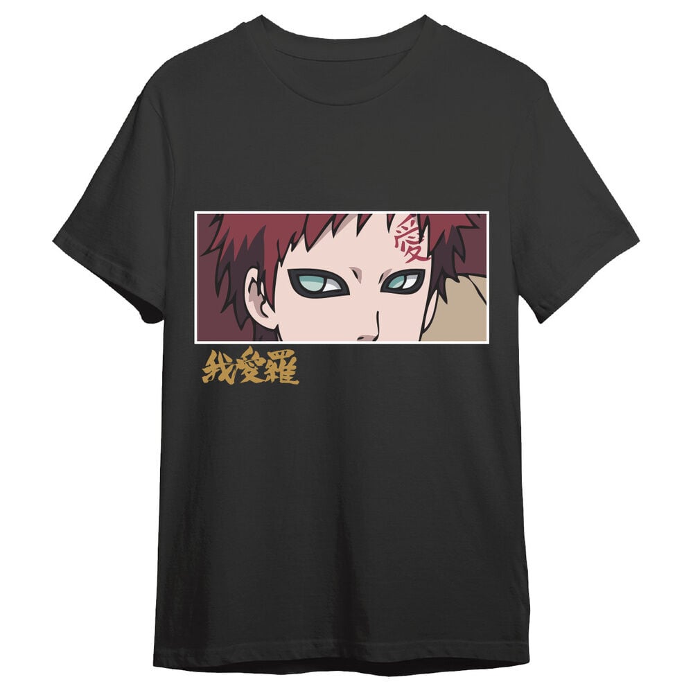 Camiseta Gaara Eyes Naruto Shippuden adulto Frikytopia