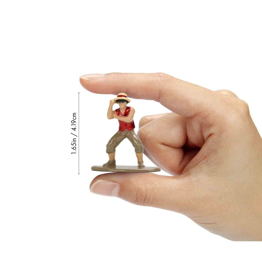 One Piece Nano Metalfigs Figuras Mini Blind Pack 5 cm Expositor (24)