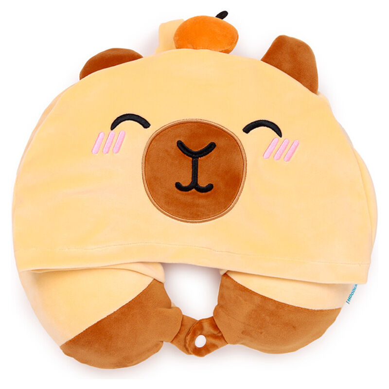 Almohada viaje capucha Duke El Capibara Hoodeazzz