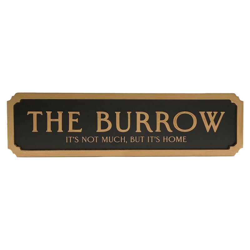 Cartel The Burrow Harry Potter