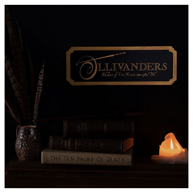 Placa Ollivanders Harry Potter
