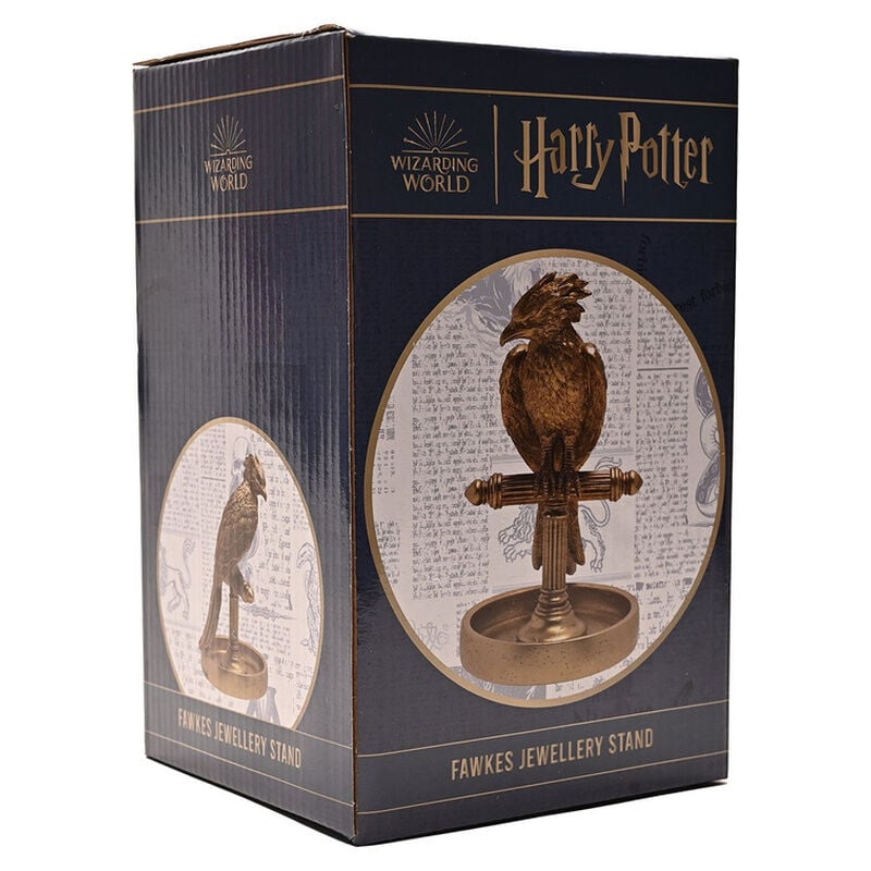Figura exposição joias Fawkes Harry Potter 21 cm