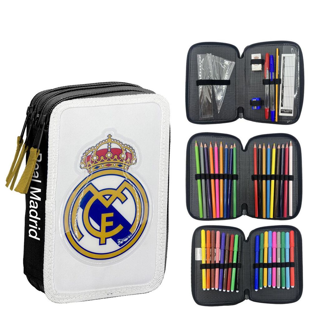 Plumier Real Madrid triple Frikytopia