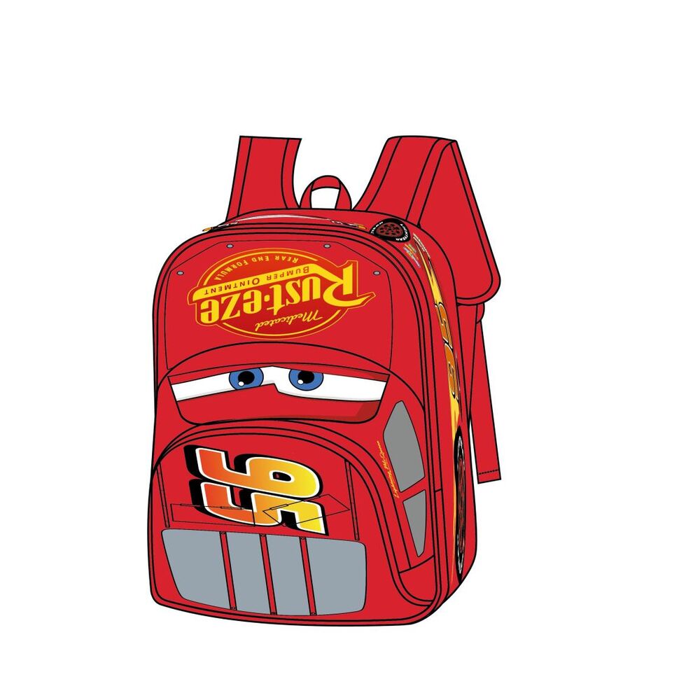 Mochila Cars Disney 30cm Frikytopia