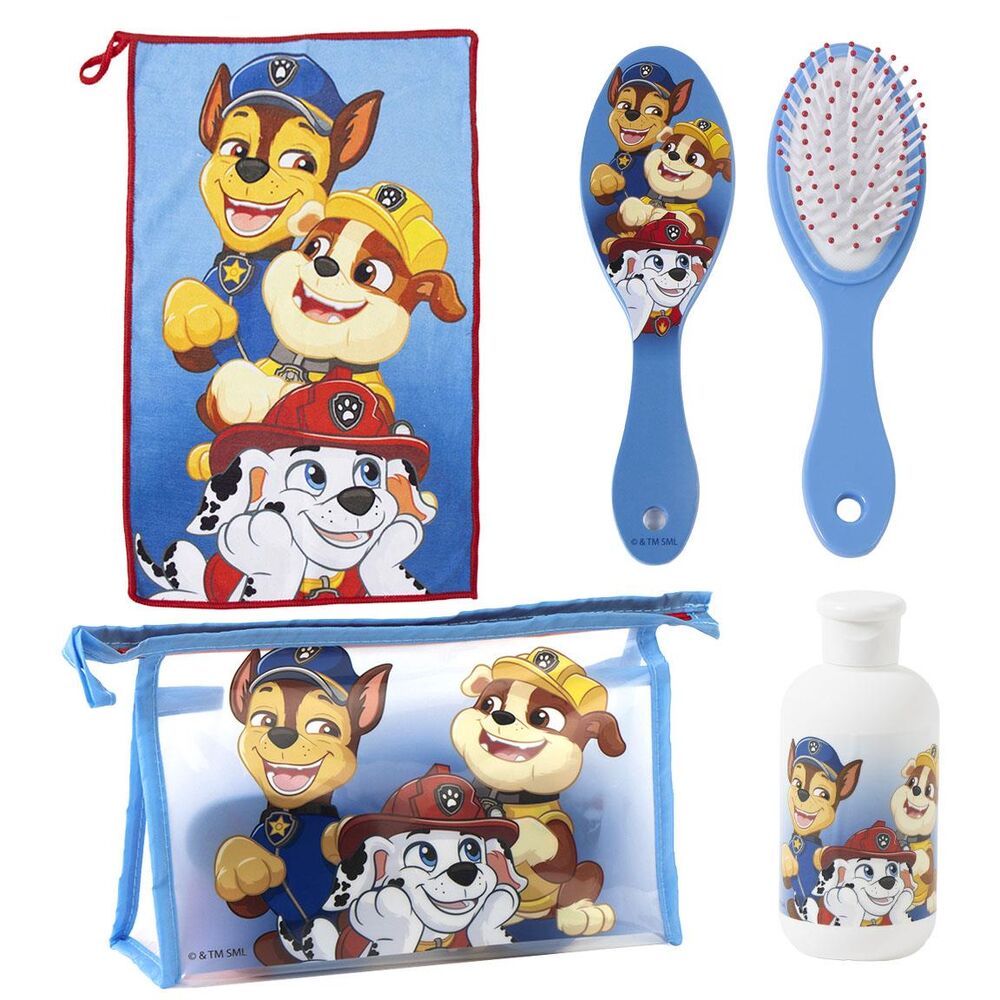 Set neceser aseo Patrulla Canina Paw Patrol Frikytopia