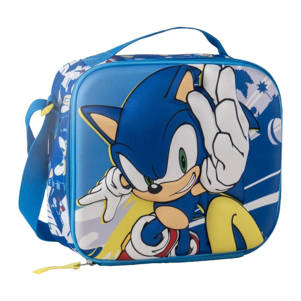 Bolsa portameriendas 3D Sonic the Hedgehog Frikytopia