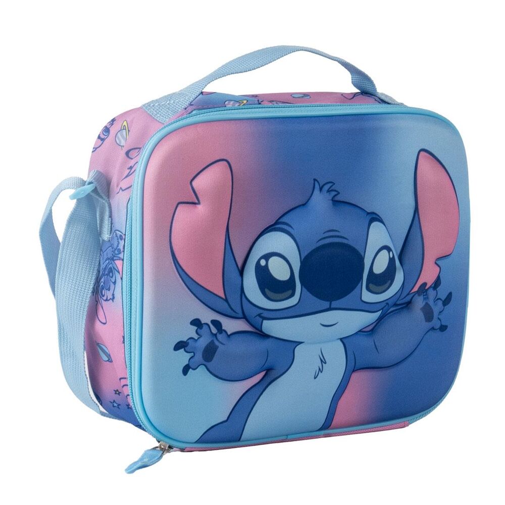 Bolsa portameriendas 3D Stitch Disney Frikytopia