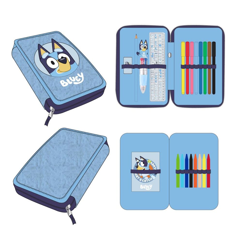 Plumier Bluey doble Frikytopia