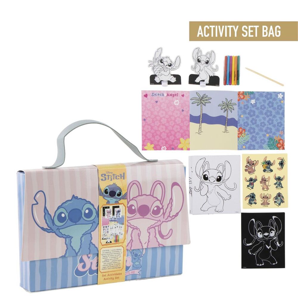 Bolso set coloreable Stitch Disney Frikytopia