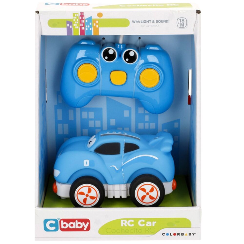 Coche Radio Control luces y sonidos Frikytopia