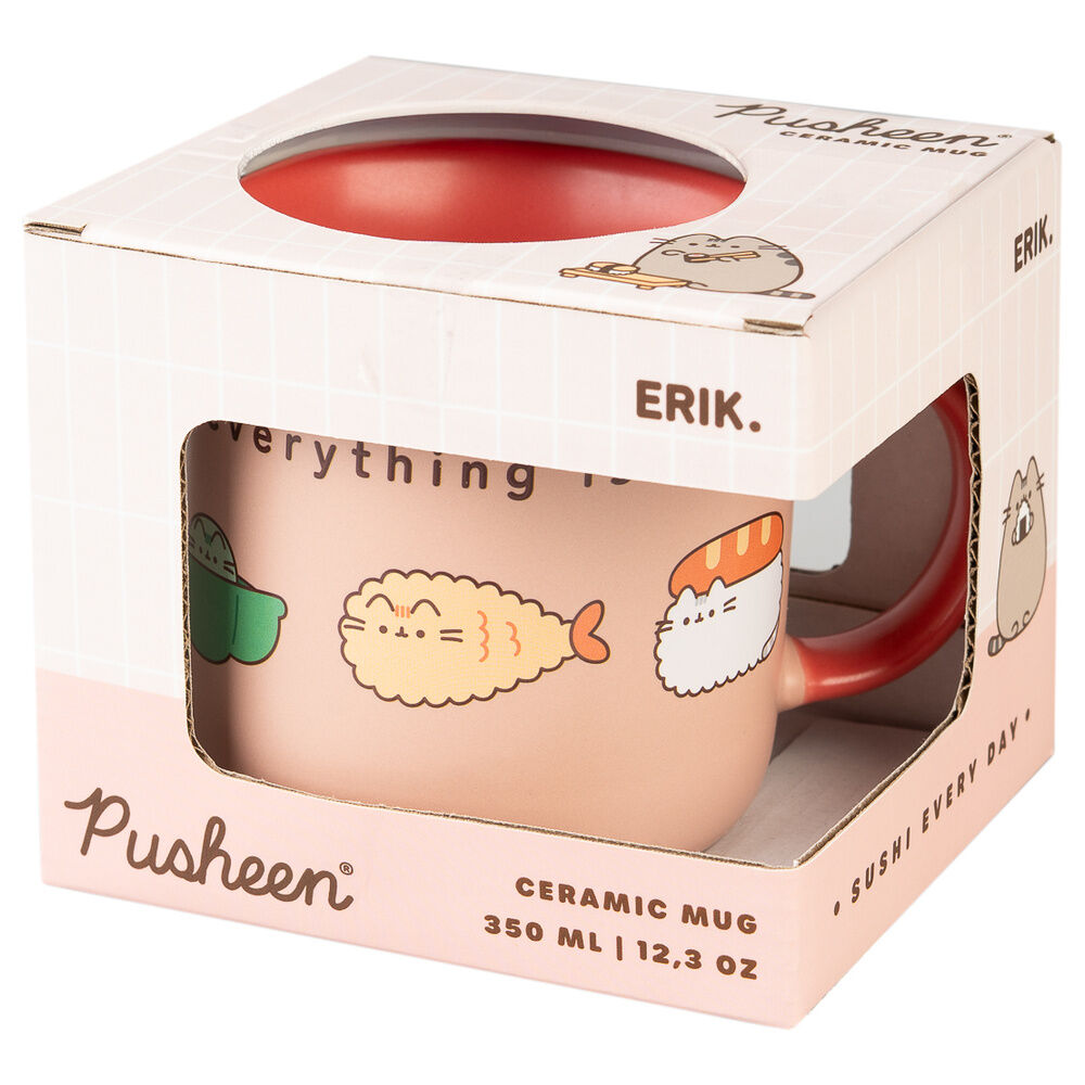 Pusheen Taza premium Sushi Roll 440 ml