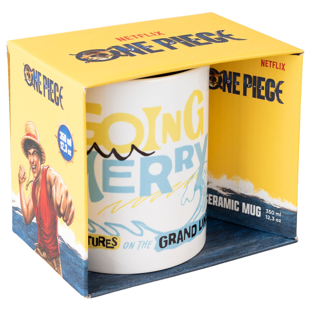 One Piece Netflix Taza Going Merry 350 ml