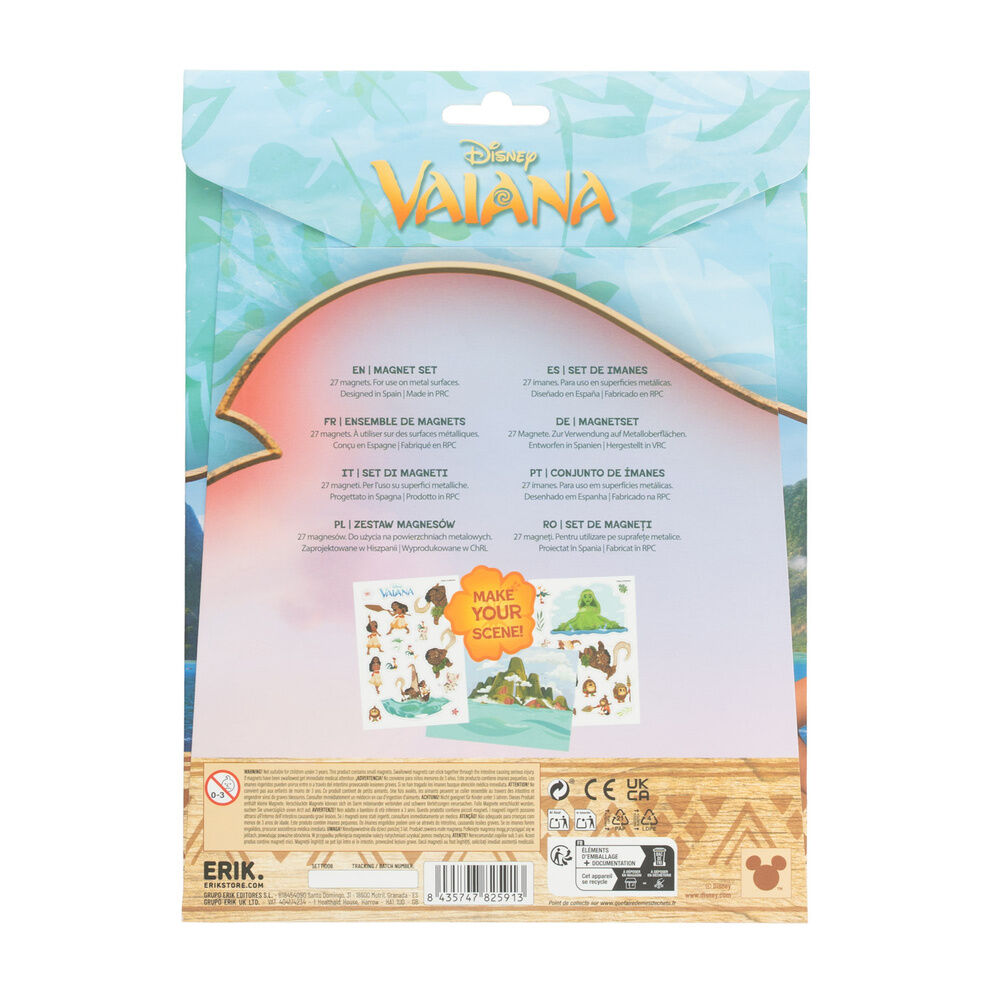 Disney Vaiana Set de Imanes